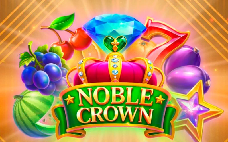 Achieve royal wins playing the majestic Noble Crown slot at Parimatch Casino.